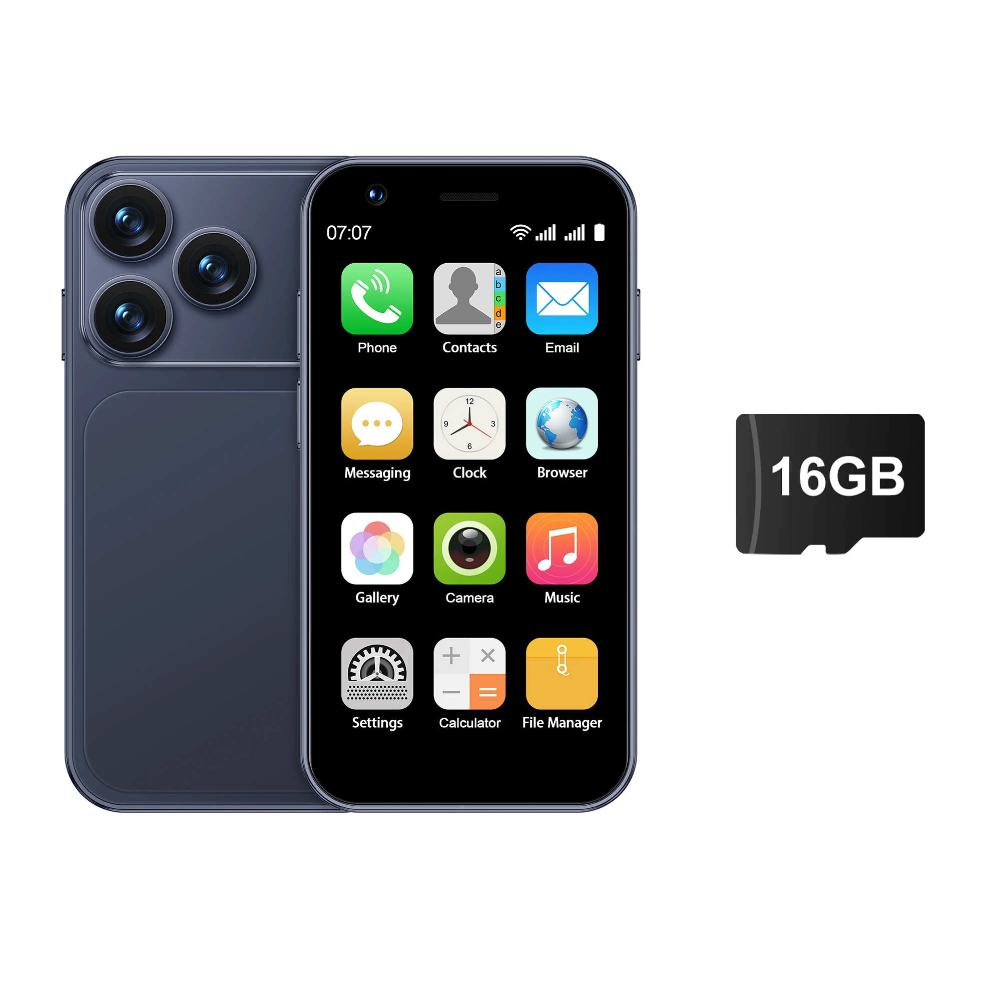 SERVO 18SE MINI Android Mini Smartphone 3G WCDMA 2GB RAM 16GB ROM Wi-Fi Hotspot GPS 3.0" Touchscreen Kleine Smartphones 2 SIM Standby