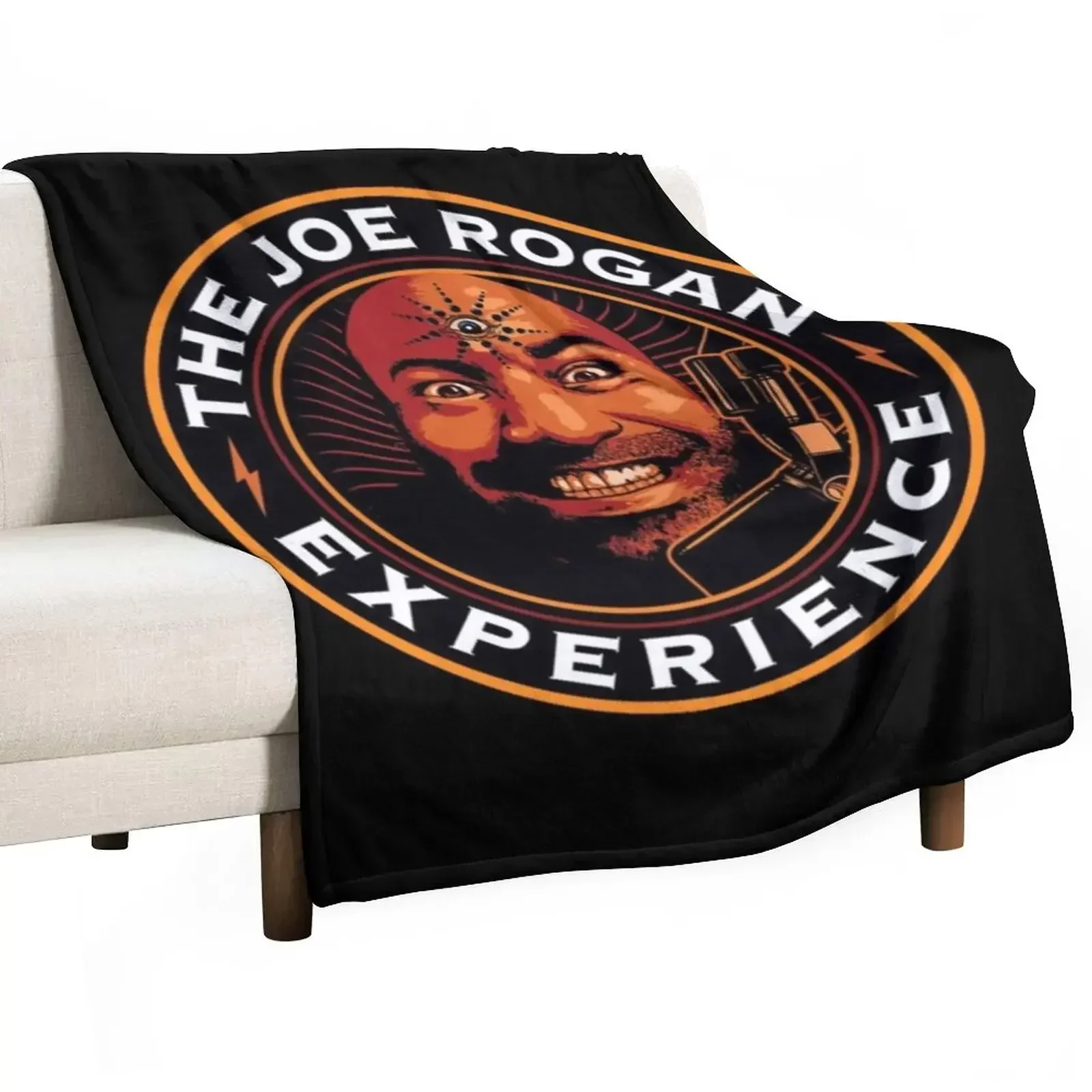 

Joe rogan experience Throw Blanket Luxury Designer Travel for sofa Bed Blankets