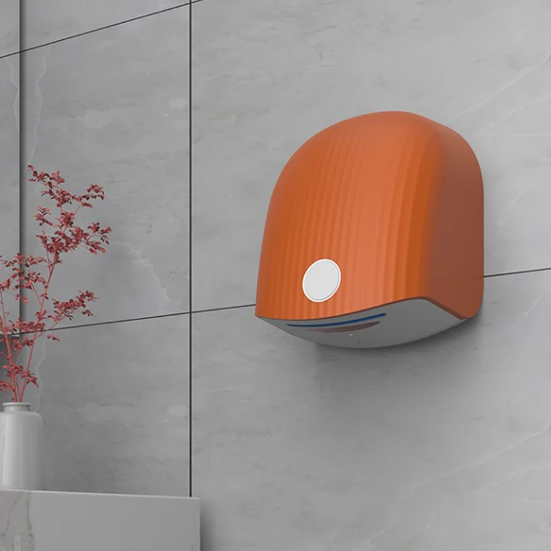 Автоматическая сушилка для рук, горячая и холодная, высокоскоростная, ветровая, настенная, индукционная, ручная сушилка 1200 Вт для коммерческого туалета в ванной комнате