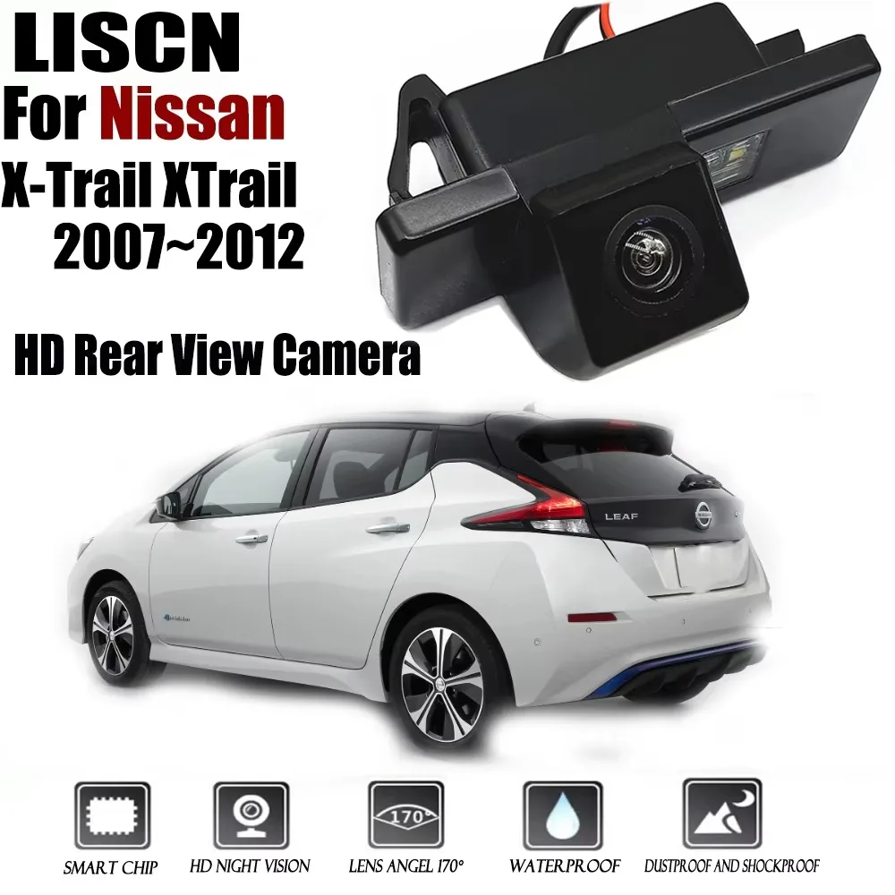 For Nissan X-Trail XTrail 2007~2012 Rear View Camera T30 backup Camera/CCD Night Vision/Reverse License Plate camera