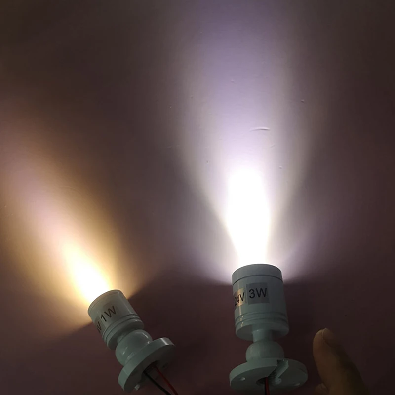 DC5V LED USB 1/3W Spotlight Jewelry Cabinet Showcase Counter Lamp Surface Mounted Ceiling Mini Spot Light 5V Interface 2In 1