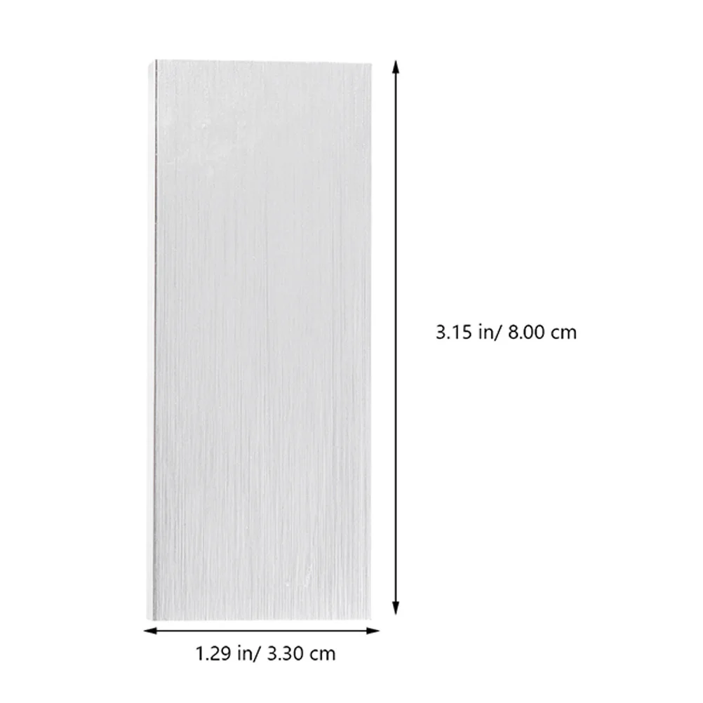 

8pcs Invisible Cabinet Pull Handles Aluminum Alloy Simple Design For Kitchen Bathroom Wardrobe Furniture Concealed Knob Metal