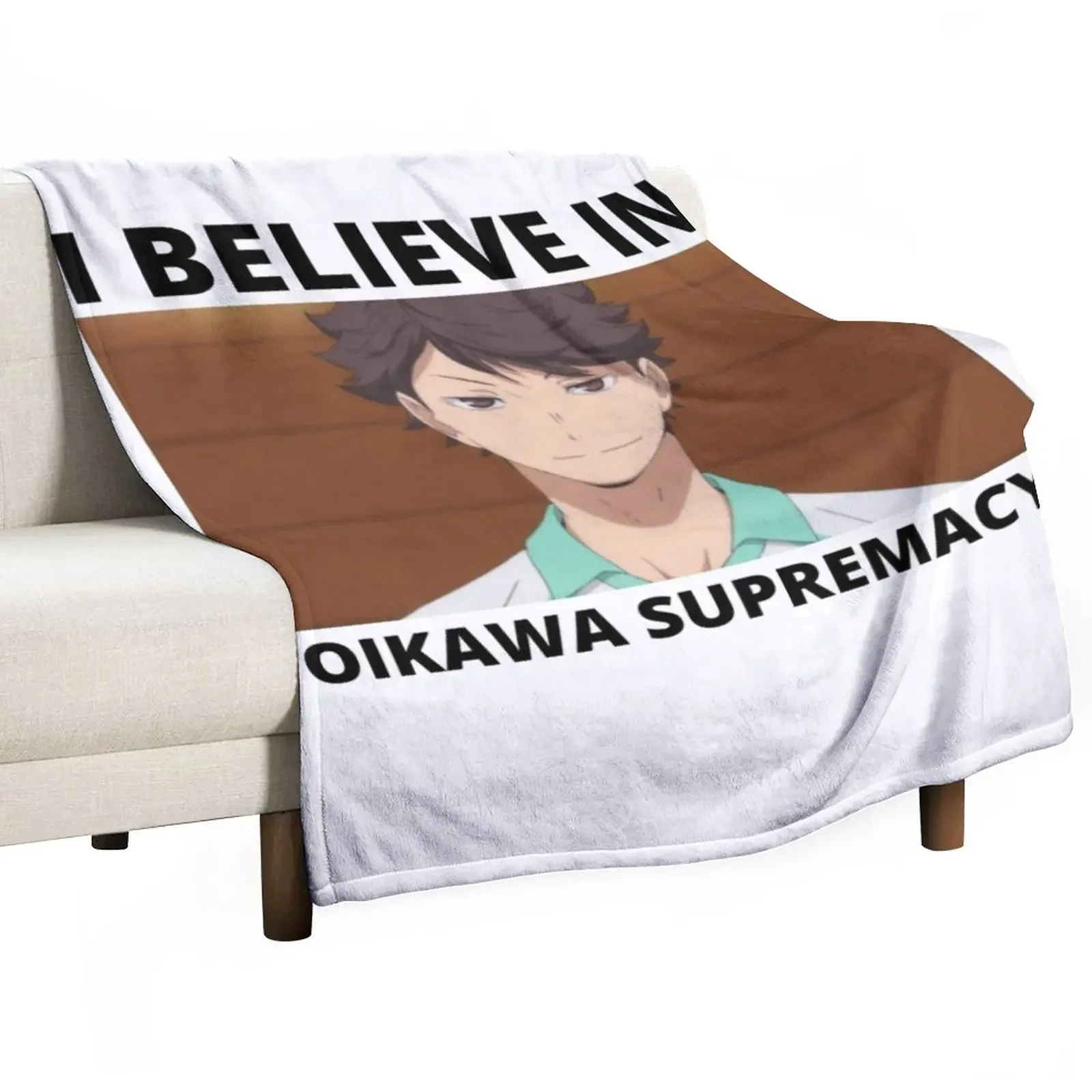 

oikawa supremacy Throw Blanket Luxury St Summer Sofa funny gift Blankets