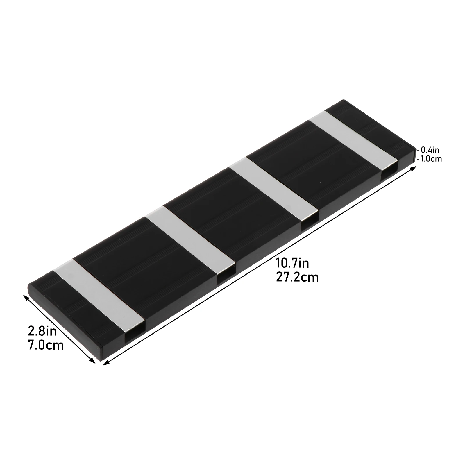 

1 pc Hooks Modern Hidden Screw Easy Installation Sturdy Space Aluminum Uniform Structure Household Porch Clothes