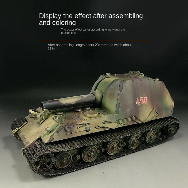 Amusing Hobby 1/35 assembling tank scale model kit 35A014 bear type 305mm heavy duty assault gun