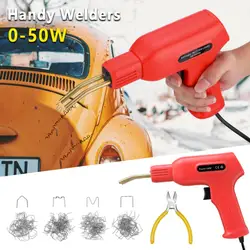 AU/UK/EU/US Plug Hot Stapler Plastic Welder Gun Welding Machine Soldering Iron for Plastic Staple PVC Repairing Machine Car Bump