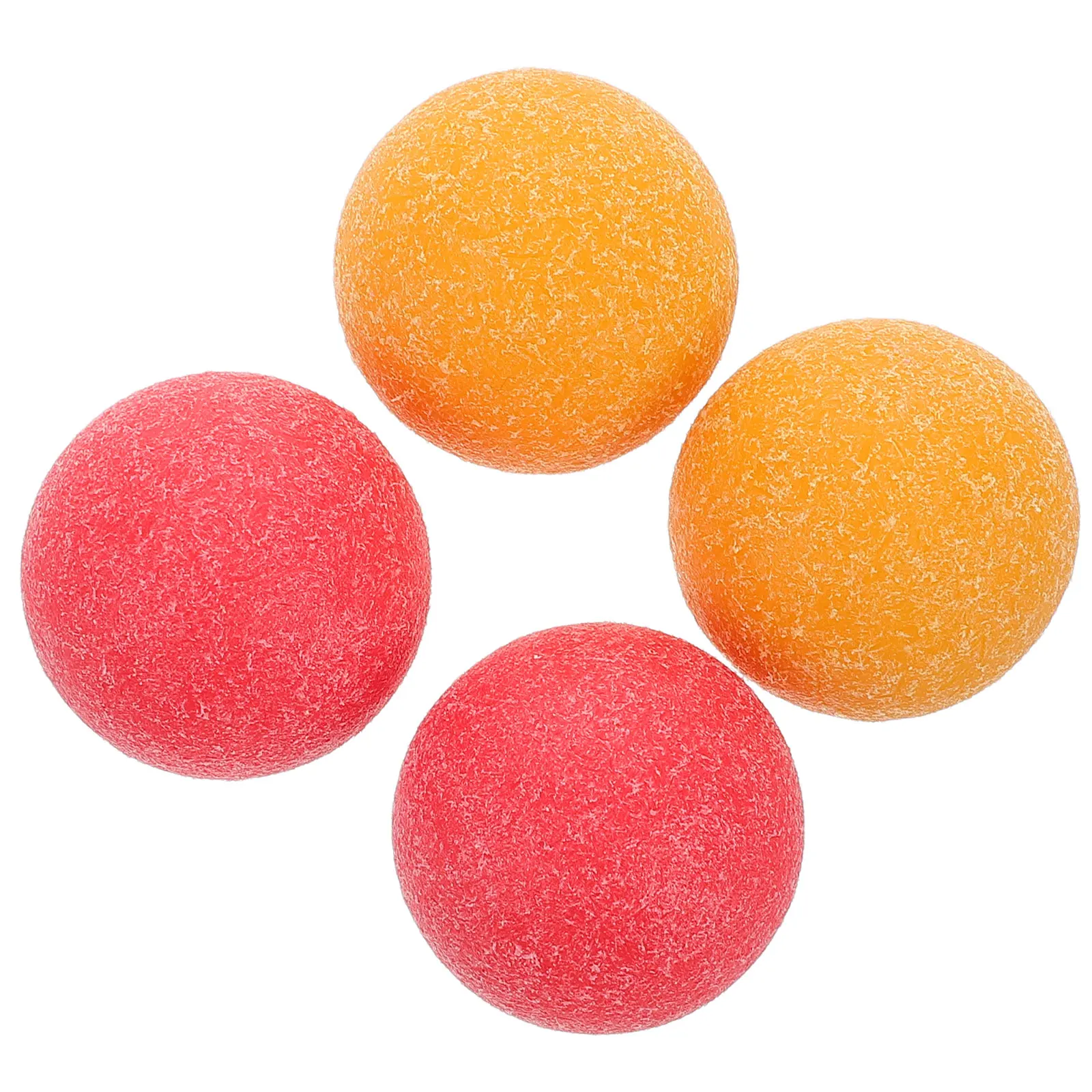 

4pcs Table Football Balls 36mm Plastic Replacement Parts Foosball Accessories Durable Standard Size Game Enjoyment