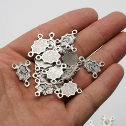 Holy Spirit Triangle Holy Trinity Alloy Rosary Accessories For Jewelry Making Necklace Bracelet
