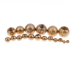 10Pcs/lot M3/M4/M5/M6/M10 Brass Female Ball Head Copper Inner Tooth Ball Nut, Light Cap Nut Cover, Lighting Accessories