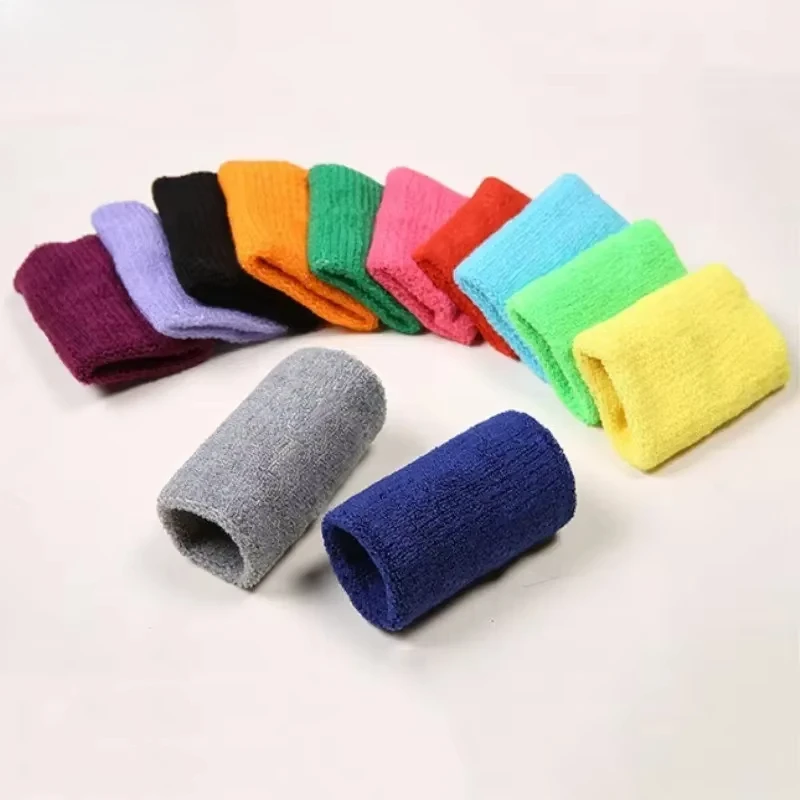 Sweat Absorbing Sport Wristband Towel Sweatband for Children Adult Volleyball Basketball Tennis Gym Sport Supplies Wrist Band view 2