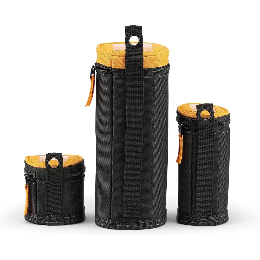 Toughbuilt 3 Pack - Tower Softboxes for small supplies tool storage bag TB-192-B