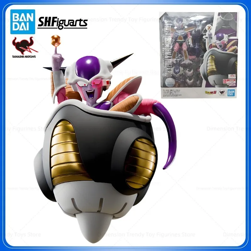 

In Stock BANDAI SHFiguarts Anime Dragon Ball Z First Form Frieza Action Figure Genuine Model Boxed Toy Gift DT
