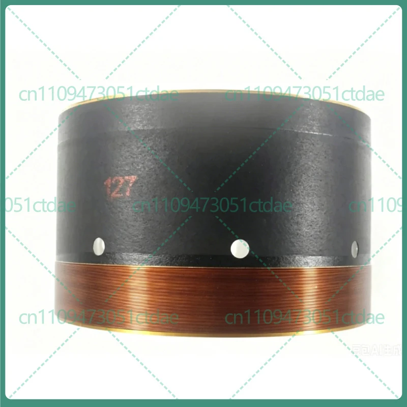 1-5pcs For 127mm 5 Inch Woofer Voice Coil White Aluminum Ventilated 2-Layer Copper Wire