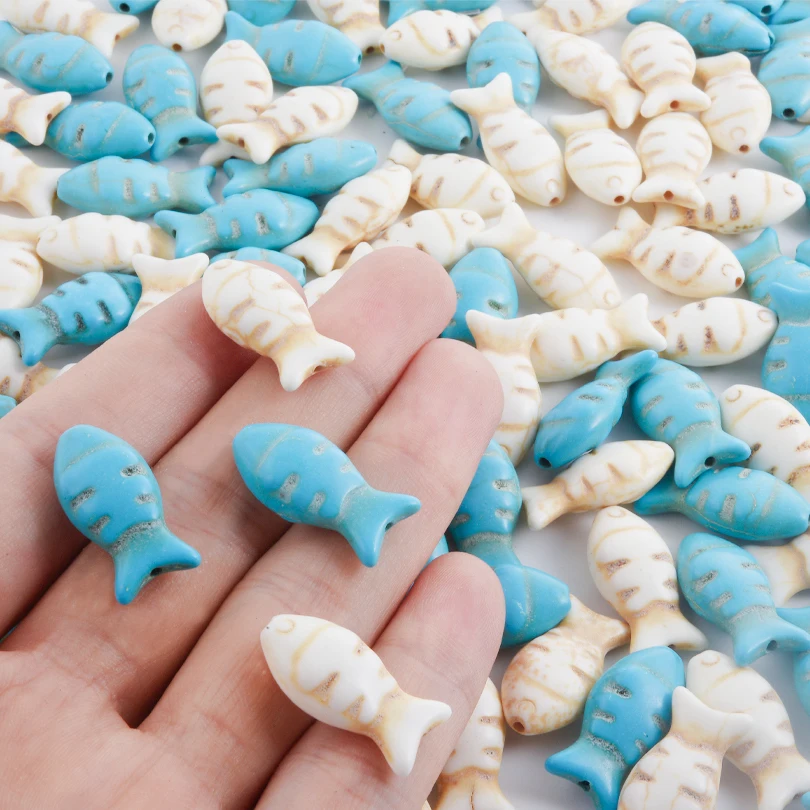 10/20/30 teile/los Bunte Loch 2mm Clownfisch Schildkröte Stern Muschel Shell Keramik Perlen Nette Tiere für Schmuck Armbänder Diy Handwerk
