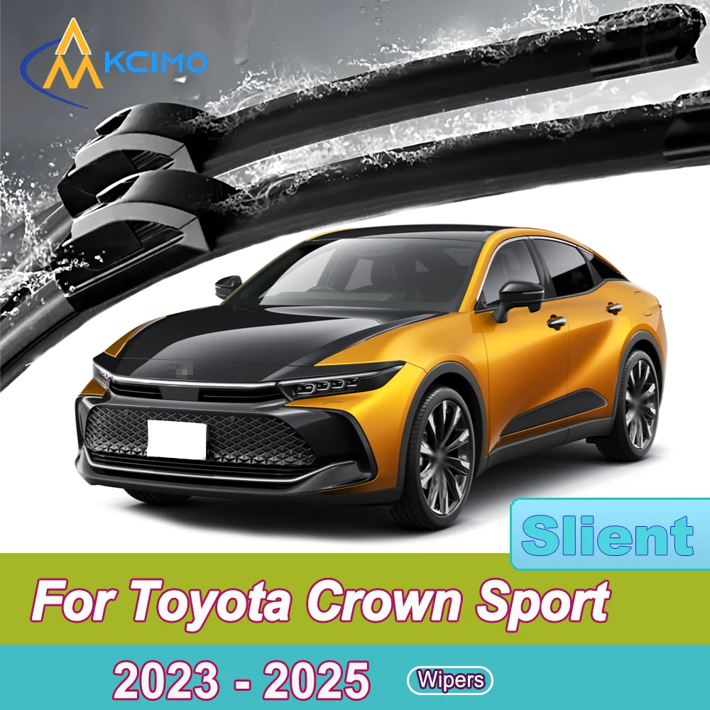 

Quiet Beam Wiper Blades 2pcs Windscreen Window Car Accessories For Toyota Crown Sport S236 2023-2025