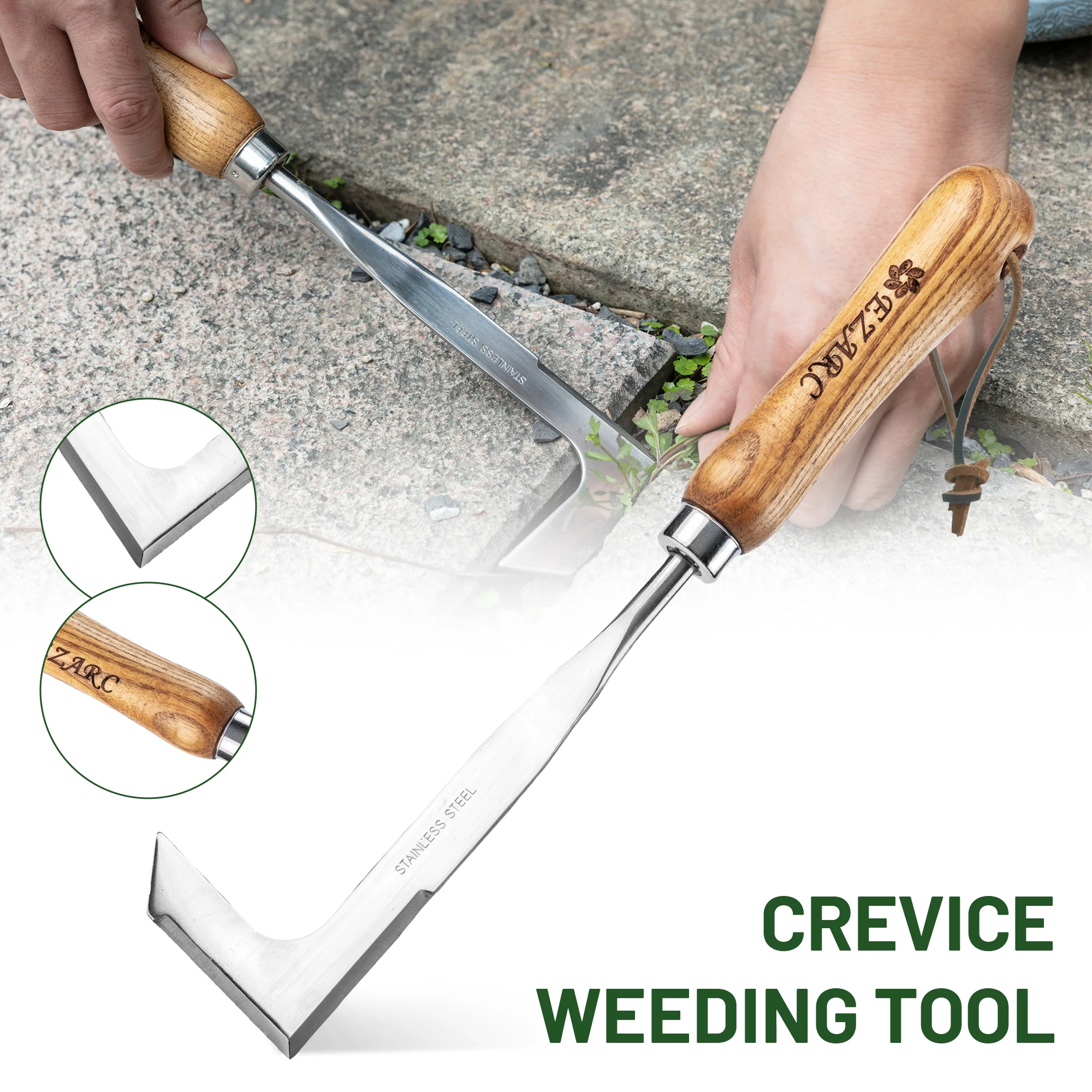 EZARC Crack Weeder Crevice Weeding Tool 11.2