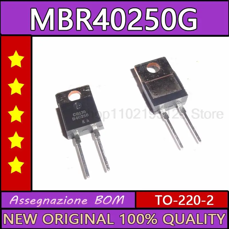 10Pcs/lot Mbr40250 brand new imported b40250 mbr40250g