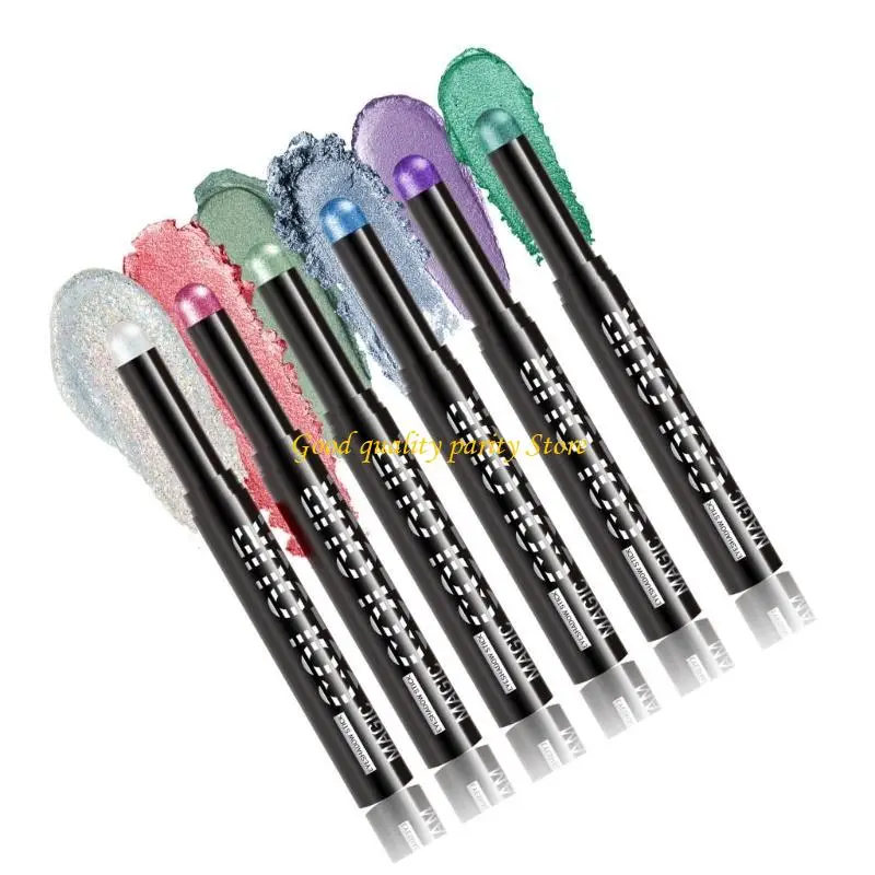 

M4YA Eyeshadow 6PCS Waterproof Highlighter Eyeshadow Pen Set,Eye Makeup Kits
