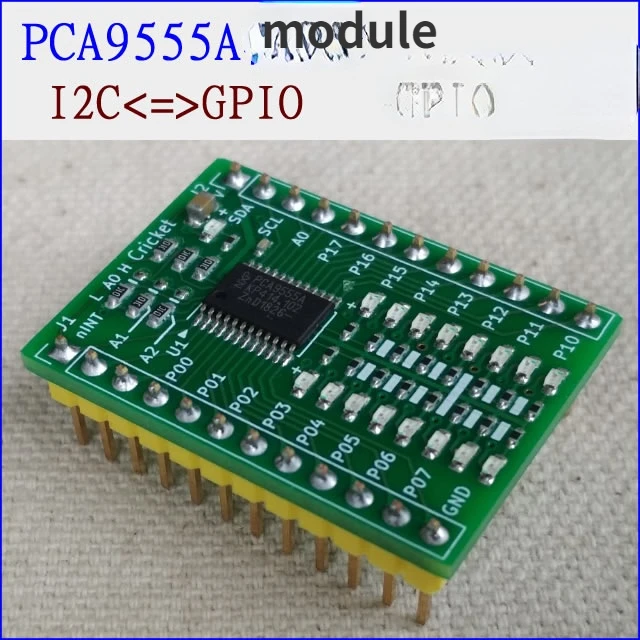 

PCA9555A module PCA9555 IIC/I2C GPIO expansion board 16 digital input and output