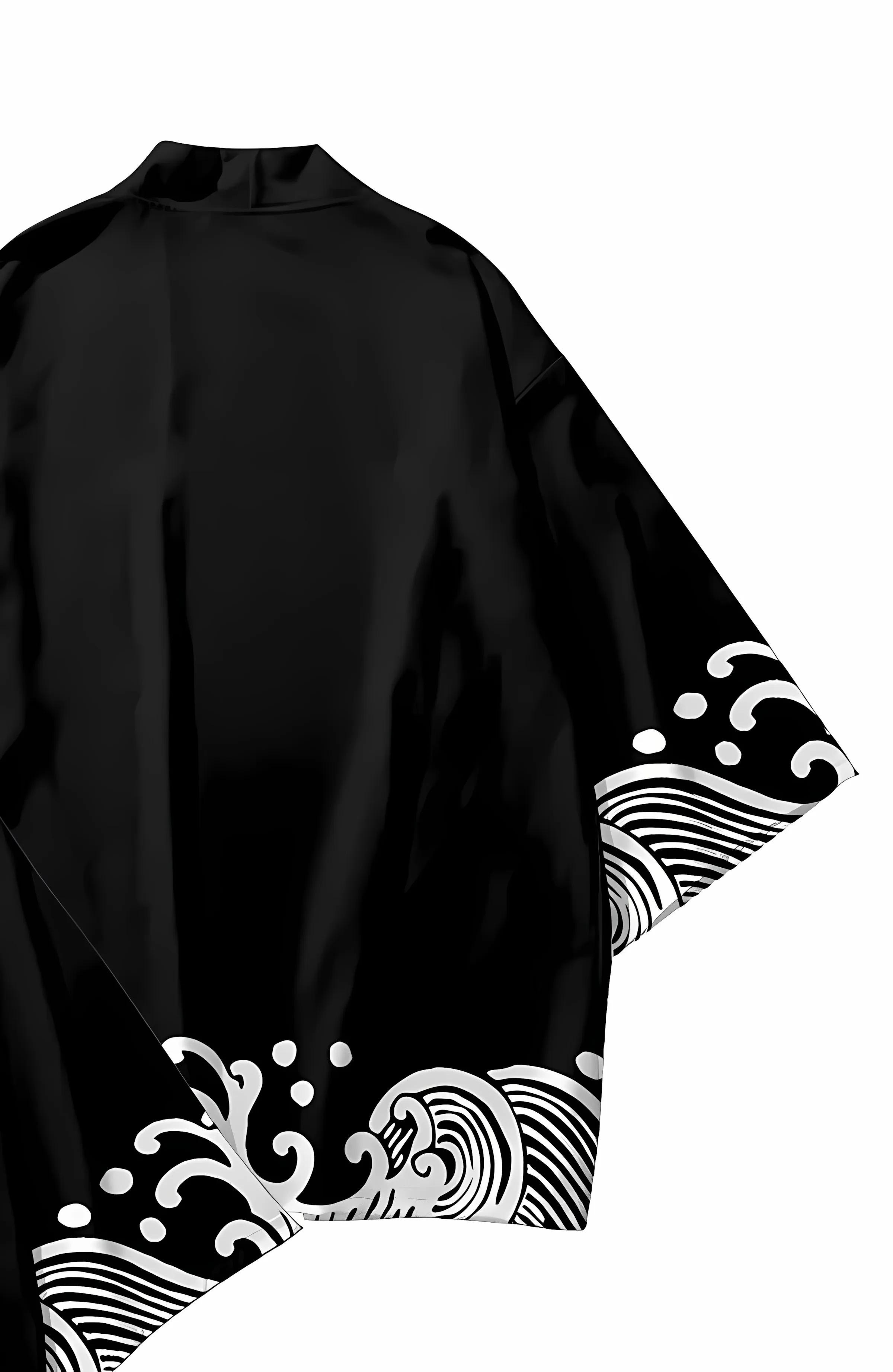 2026 Summer New Men's Kimono with 3D Patterned Print for Street Casual Fashion Comfortable Soft Breathable