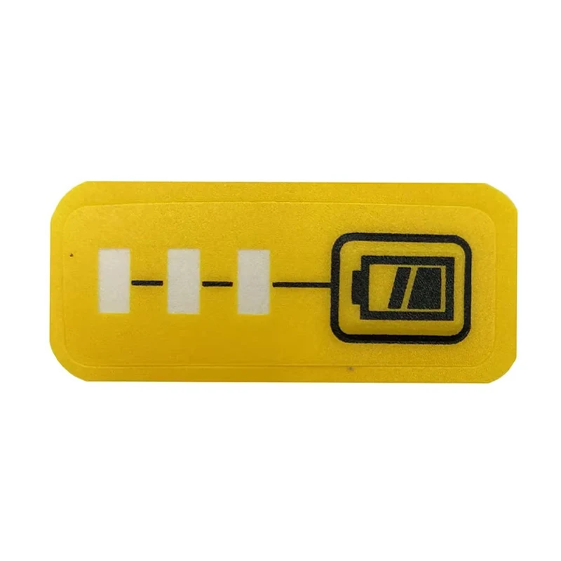 For DeWalt 14.4V 18V 20V Lithium Battery DCB200 LED Key Sticker Label Tag DCB140 DCB182 DCB206 DCB203 For XR Li-ion Battery