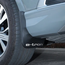 Car Front Rear Wheel Mud Guard Tire Splash Shield Cover Exterior Protection Styling Accessories For Audi Q4 e-tron 2021-2024