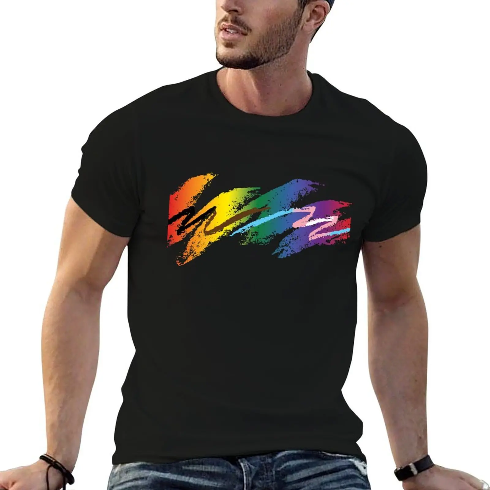 

Progress Pride (Gradient Version) T-Shirt man t shirt designer man t shirt graphic T-Shirt