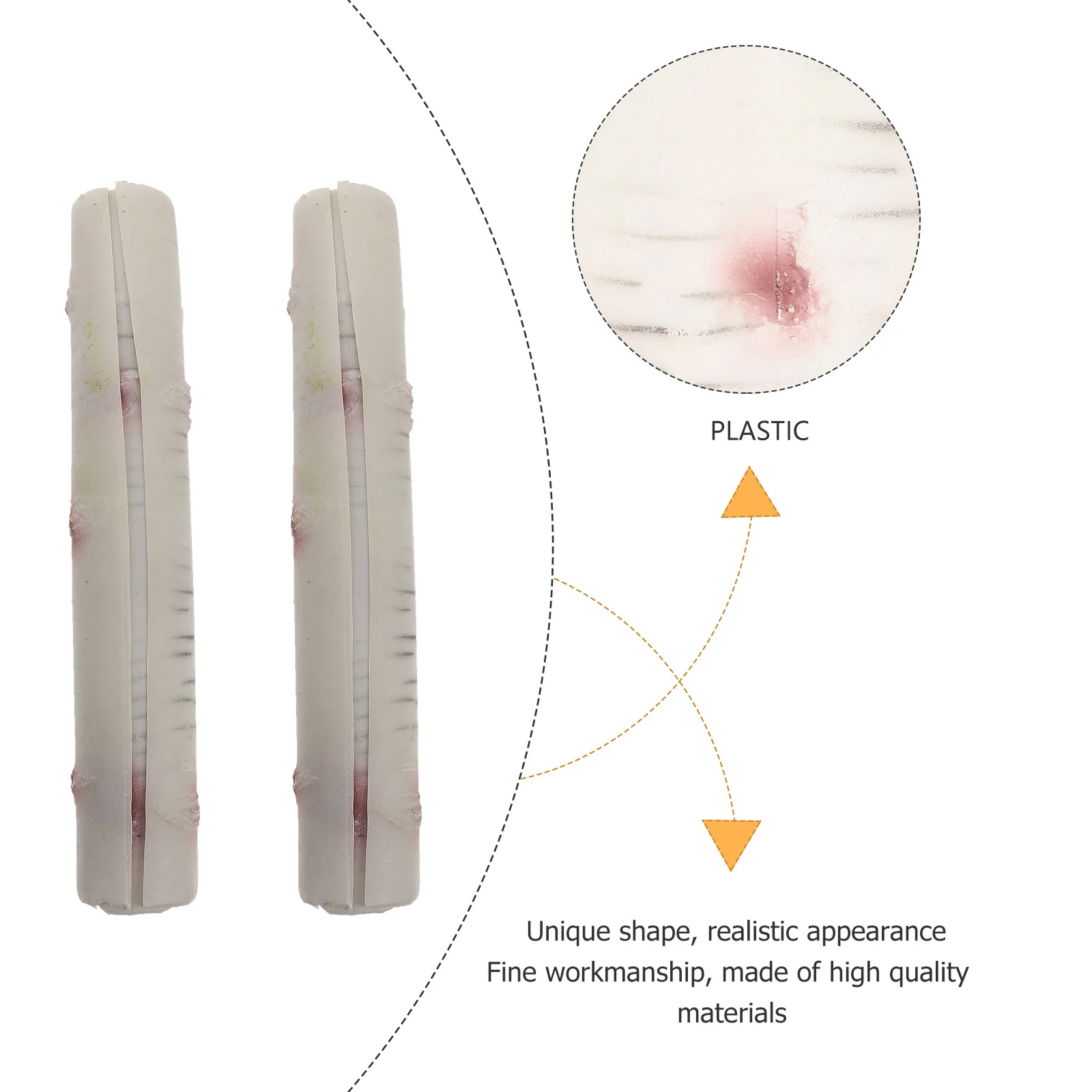 

5 шт., имитация коры, декор, канализационная труба, украшение коры, реалистичная текстура, прочный, безопасный, добавление зеленой атмосферы, домашний DIY