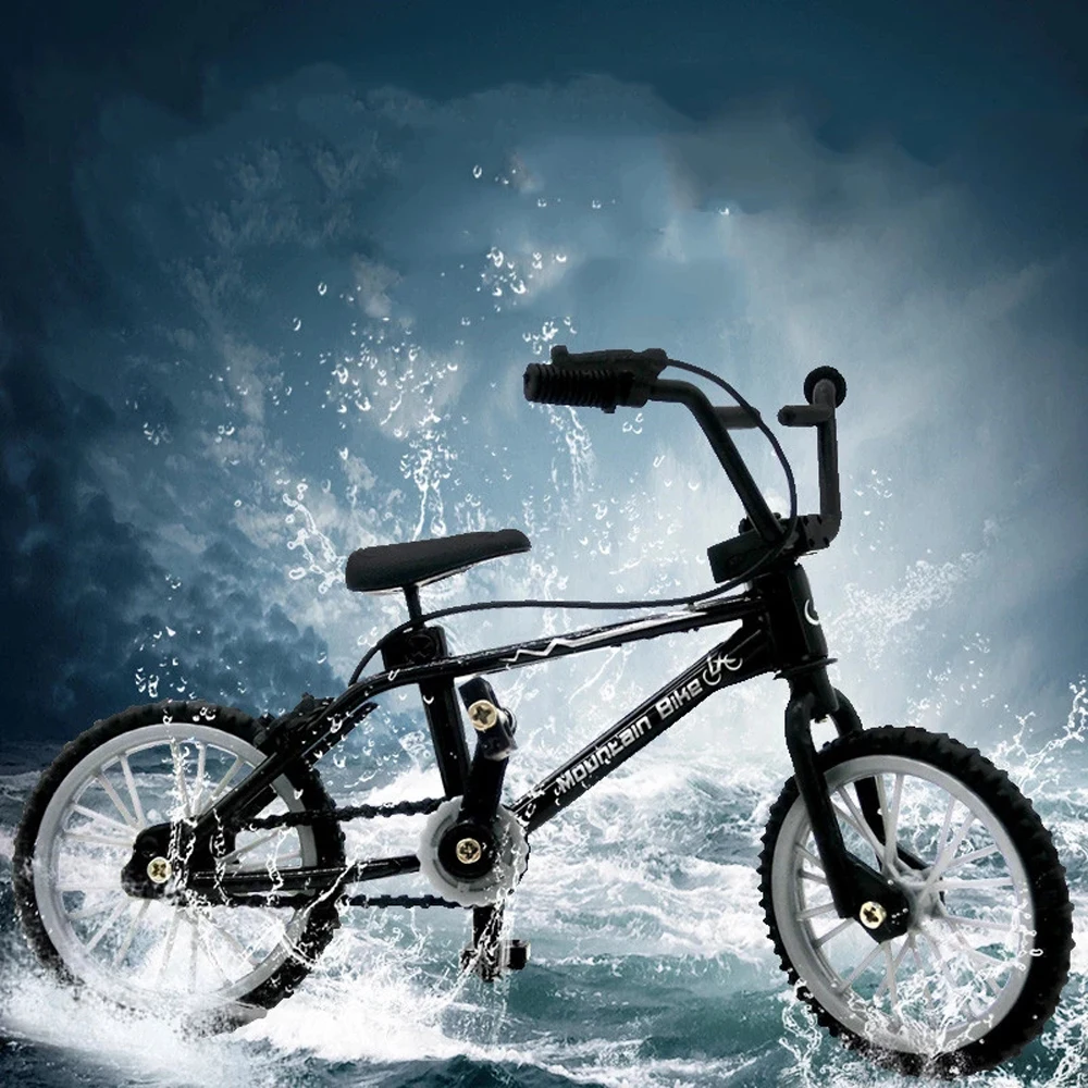 จําลองสําหรับเด็กโลหะผสมยางอะไหล่ของเล่น MINI Finger BIKE จักรยาน Bmx จักรยาน BMX จักรยานมินิจักรยาน