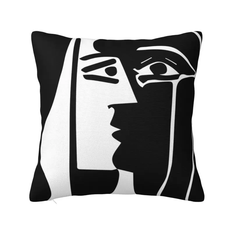 

Luxury Pablo Picasso The Kiss Sofa Cushion Cover Velvet Pillow Case for Living Room