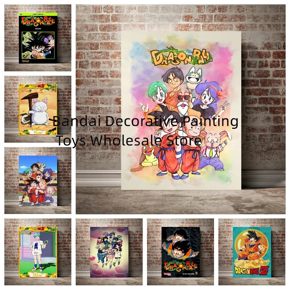 

Anime Canvas Painting Japan Dragon Ball Super Saiyan Goku Vegeta Gohan Trunks Poster Prints Pictures Wall Art Home Decor Gift