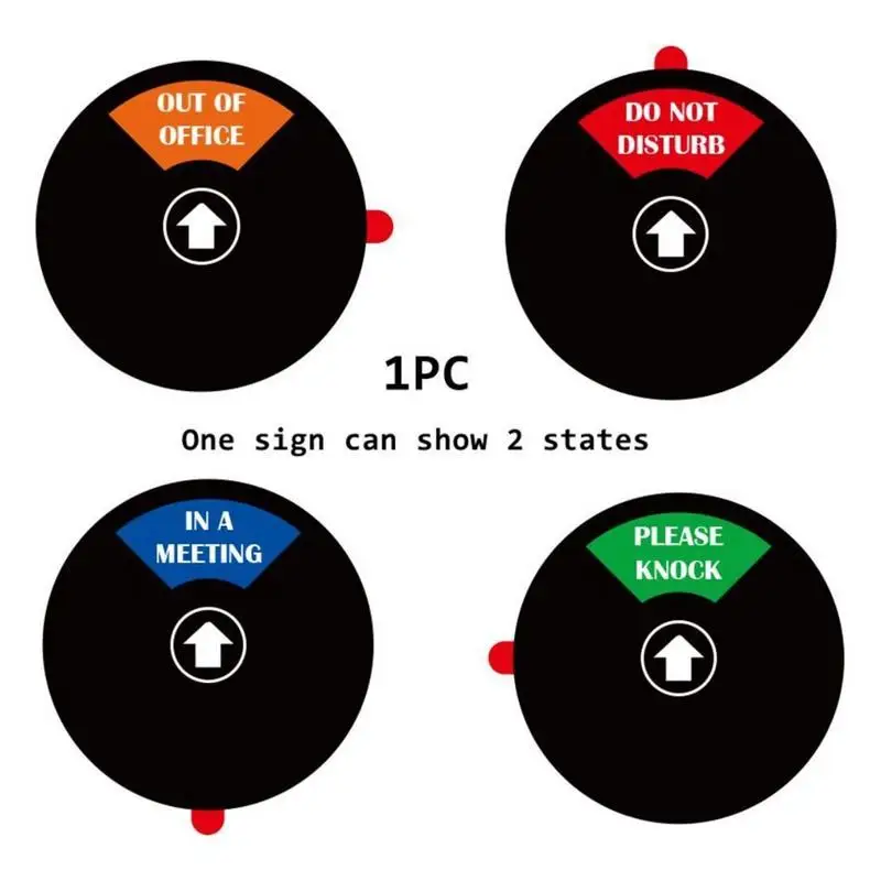علامة الباب مع تصميم عجلة الغزل لا تزعج ، 5 بوصة ، شماعات الباب ، علامة الخصوصية ، لوحة الباب ، يرجى ضرب #2