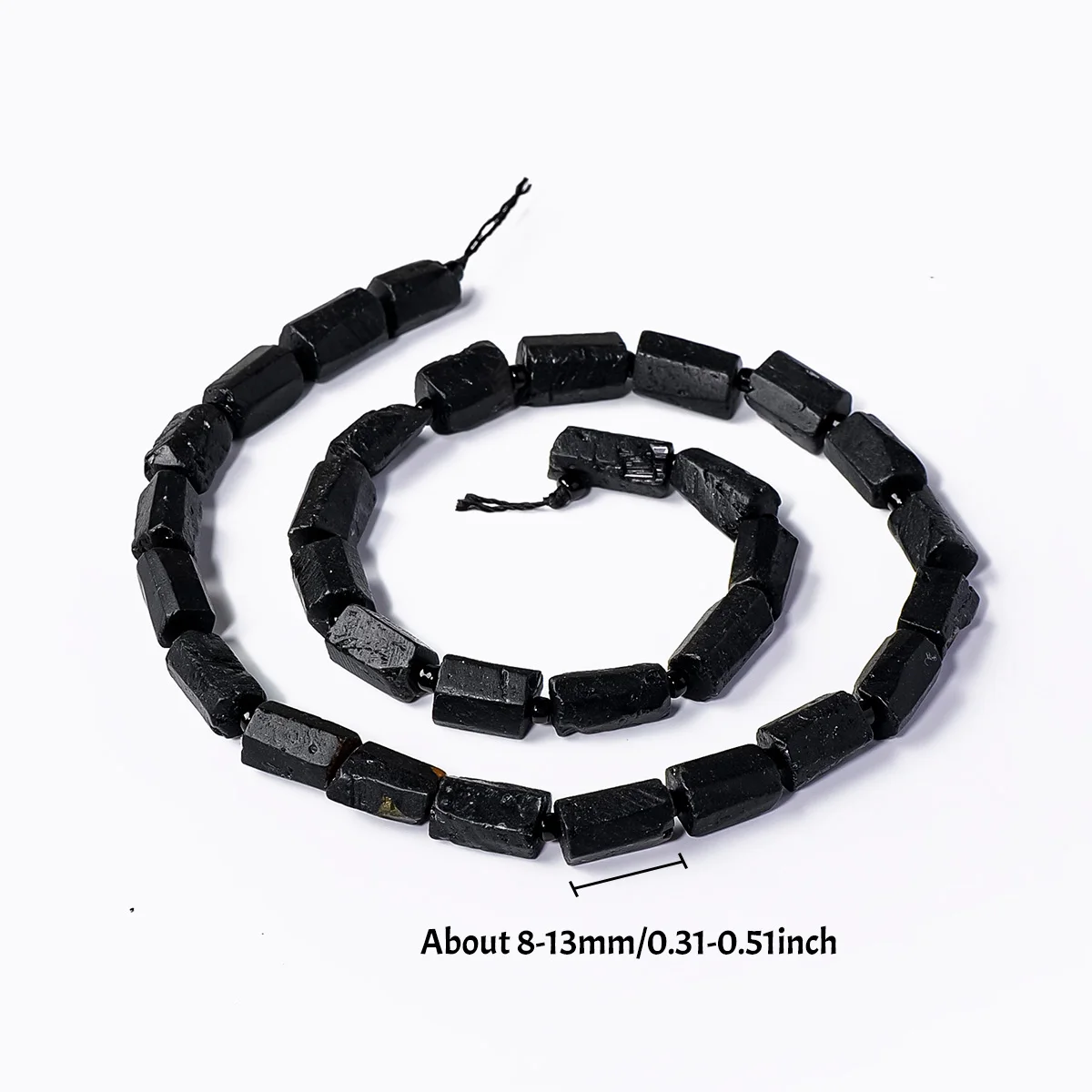 1pc Natural Rough Crystal Freeform Loose Beads, Handmade DIY Jewelry Accessories, Semi-finished Cylindrical Beads