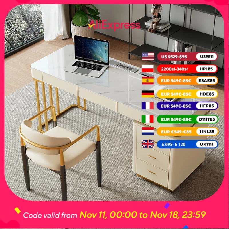 

Большой игровой учебный компьютерный стол, офисный органайзер, письменный офисный компьютерный стол, хранилище для руководителей Mesa Gamer Pra, мебель для ПК