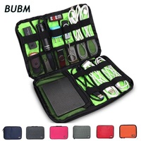 Brand BUBM Accessories Storage Bag Multifunction Case For Adapt USB Cable Charger Bank Dropship