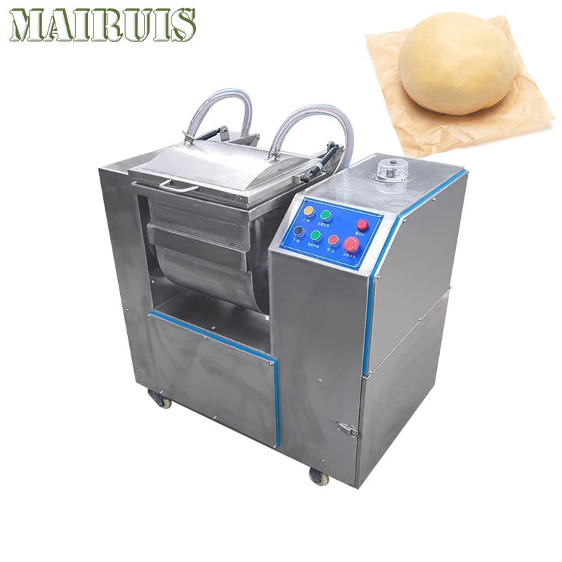 التجارية فراغ عجّان آلة البيتزا الخبز كعكة المعكرونة دقيق القمح خلط العجين العجن آلة/خلاط الدقيق الكهربائي