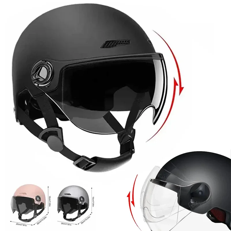 

Motorcycle Helmet For Men Women Classic Retro Scooter Half Helmet Ultralight Cycling Helmet MTB Bike Bicycle Motorcycle Helmet