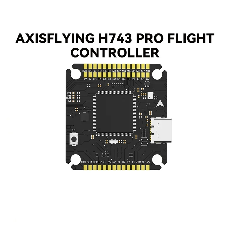AXISFLYING H743 PRO FLIGHT CONTROLLER ICM-42688 Gyro DUAL GYROSCOPE BEC for Manta 5 SE V2 RC Drone