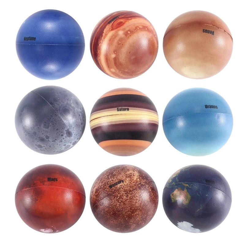 

Solar System Stress Balls Anti Stress Ball Planets For Kids Solar System Toys Model Planet Balls Educational Toy