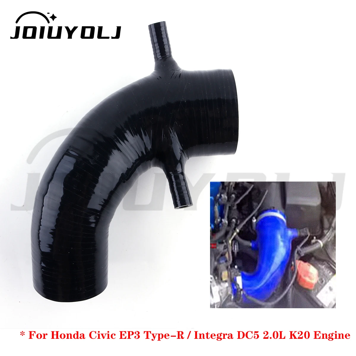 

Silicone Intake Induction Hose For 2001-2006 Honda Civic EP3 Type-R / Integra DC5 2.0L K20 Engine