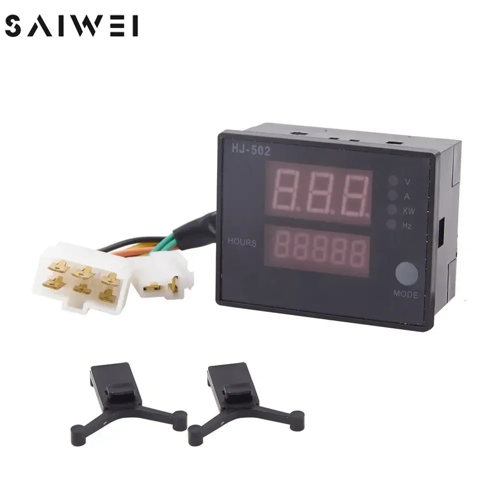 

HJ-502 Generator Engine Digital Meter Digital Multifunction Meter Display Instrument Low High Voltage Protection 220V 380V