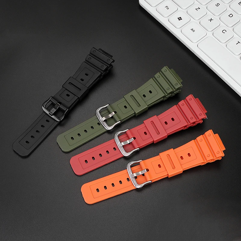 16mm Silicone Watchband for Casio G-Shock GW-5000,GLS-5600,GW-M5610,G-5600,GW-B5600,GLX-5600,GB-5600 Series Bracelet Strap Band