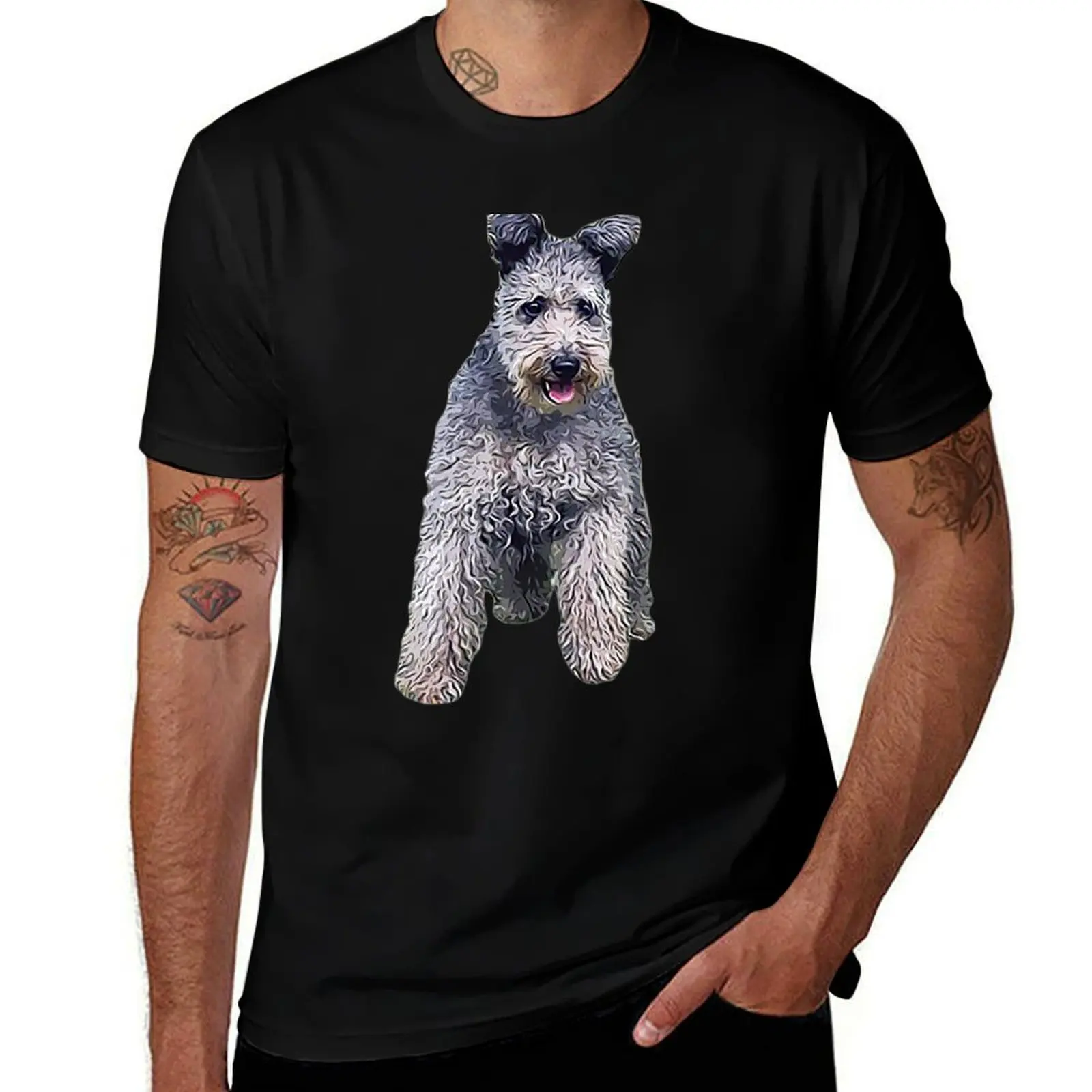 

Pumi Dog T-Shirt plain designer shirts vintage anime tshirt mens cotton t shirts