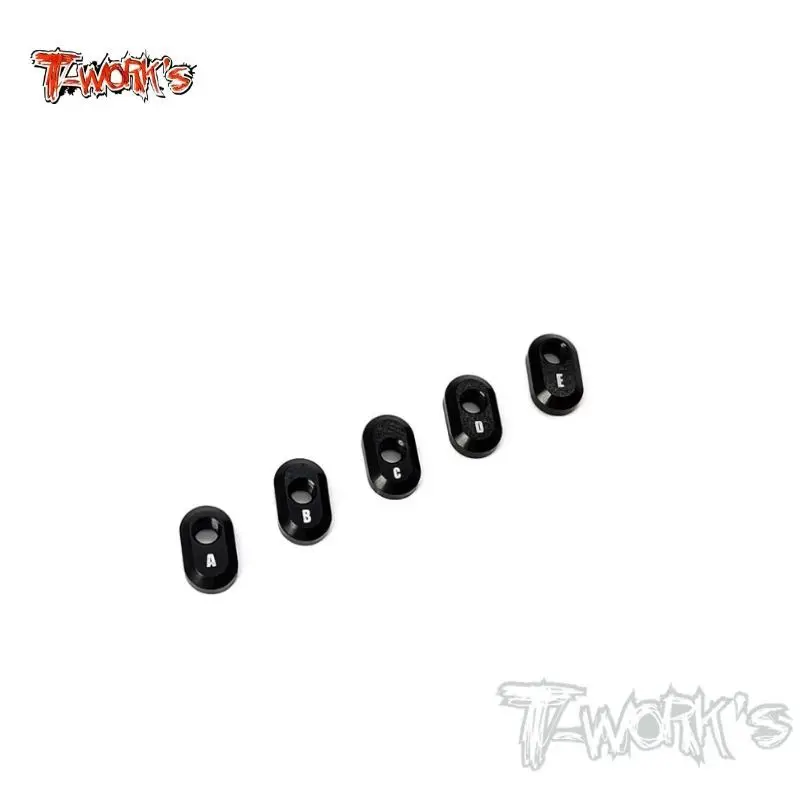 Original T works TA-143 Adjustable 7075-T6 Alum. Servo Horn With Thread Spacer Set Rc Tool