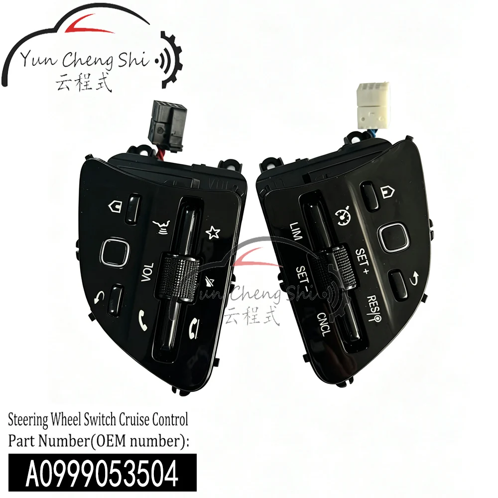 A0999053504 Multifunctional High Configuration Steering Wheel Switch for Mercedes Benz A W177 (right-hand drive)
