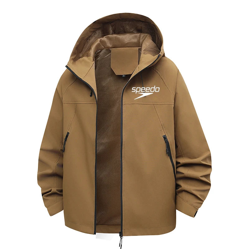 

Waterproof and windproof jacket hiking and mountaineering multi pocket windproof jacket men's outdoor sports jacket