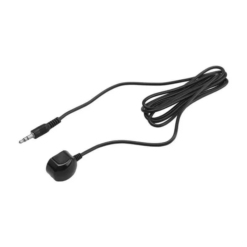 B29C-1 Piece 3.5Mm 38Khz Infrared IR Remote Control Receiver Extender Extension Cable Black IR Receiver Extension Cable For Set