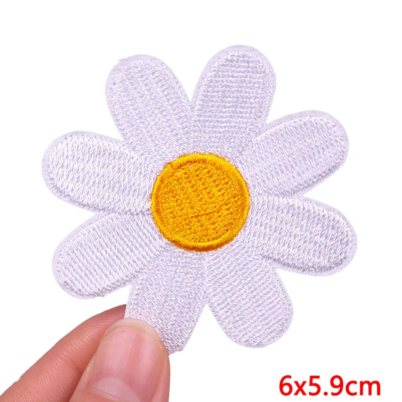 Biene/Blume Patch Cartoon Tier Stickerei Patch Eisen auf Patches für Kleidung gestickte Patches auf Kleidung DIY Näh aufkleber – Detail 30