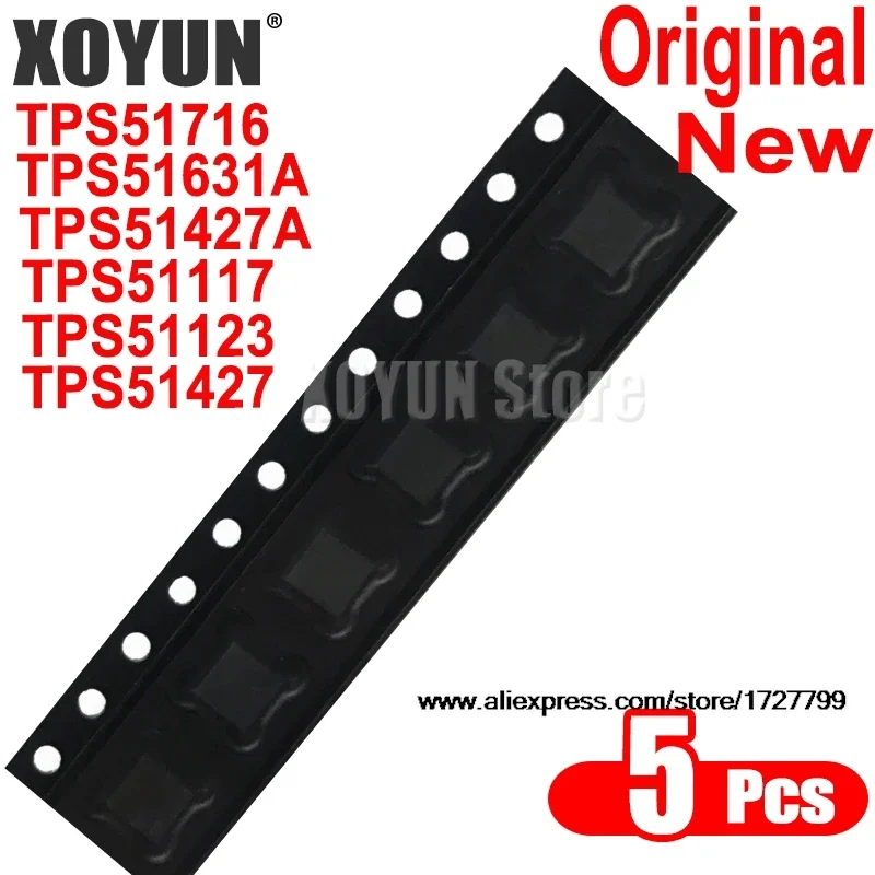 (5 piezas) 100% nuevo TPS51716 TPS51427A TPS51117 TPS51123 TPS51427 QFN