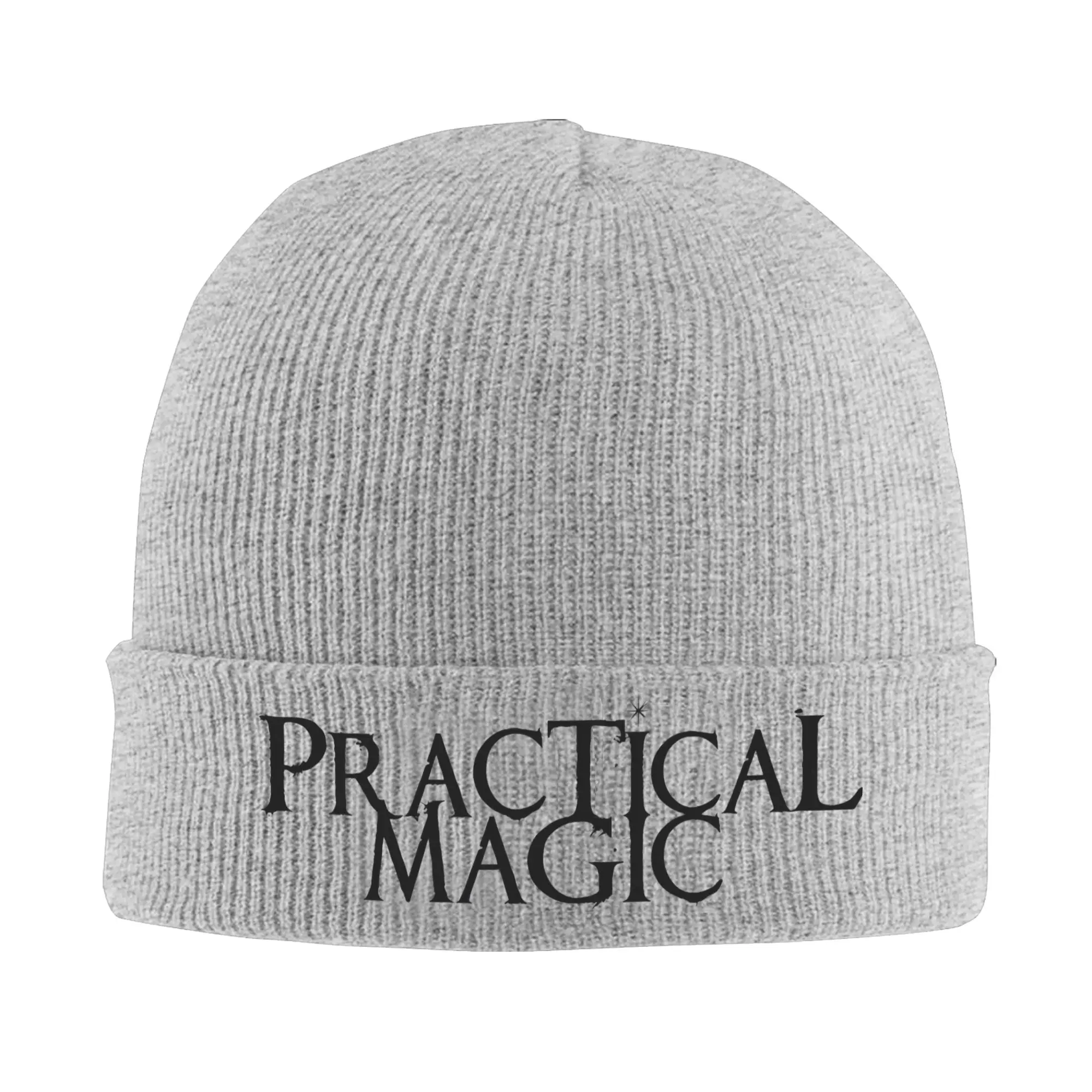 Practical Magic Witchcraft Occult Mystic Halloween Gothic Knitted Hat Women's Men's Beanie Winter Hat Acrylic  Warm Caps